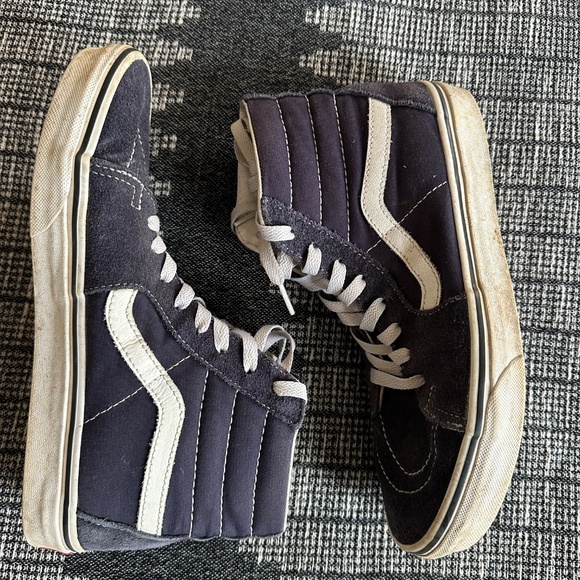 Vans U SK8-HI Sneakers High Top Blue - Picture 6 of 11